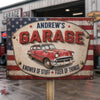 Personalized Photo Home Decor Metal Sign – Birthday Gifts For Dad, Grandpa, Family – One Master Many Trades