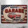 Personalized Photo Home Decor Metal Sign – Birthday Gifts For Dad, Grandpa, Family – One Master Many Trades