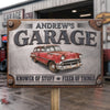 Personalized Photo Home Decor Metal Sign – Birthday Gifts For Dad, Grandpa, Family – Built By A Master
