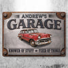 Personalized Photo Home Decor Metal Sign – Birthday Gifts For Dad, Grandpa, Family – Built By A Master