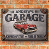 Personalized Photo Home Decor Metal Sign – Birthday Gifts For Dad, Grandpa, Family – Built By A Master