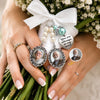 Personalized Photo Bouquet Charm - Sympathy Gifts For Brides - In Loving Memory