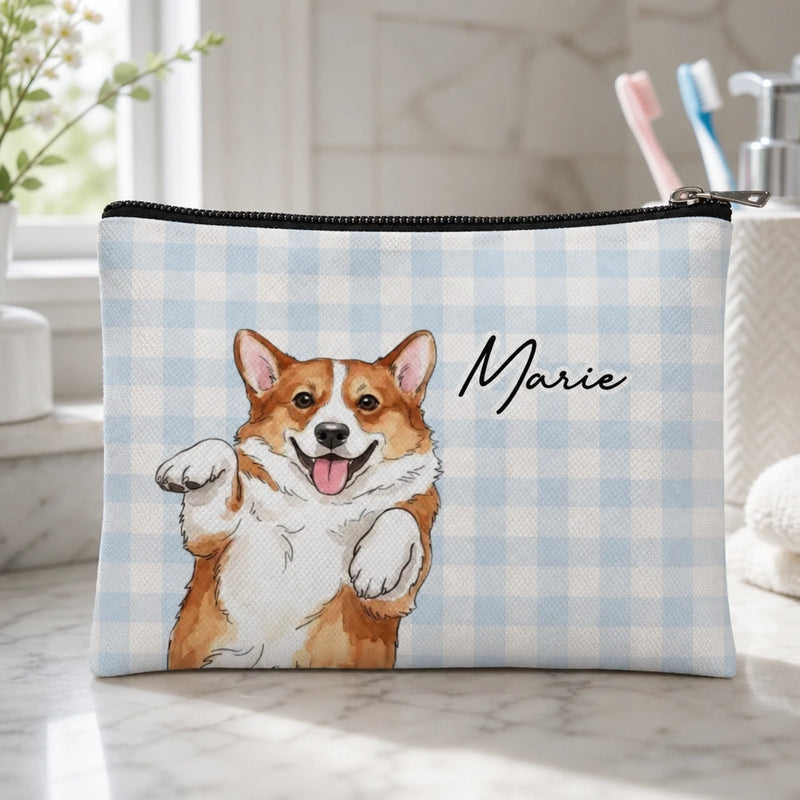 Personalized Cosmetic Bag – Gift For Pet Lovers – Stay Pawsitive