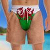 Personalized Funny Men Swim Trunks – Summer  Gift For Men – Catch Me by the Water