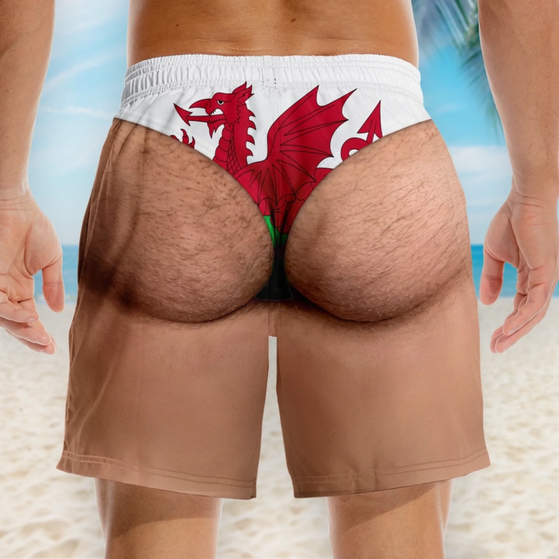 Personalized Funny Men Swim Trunks – Summer  Gift For Men – Catch Me by the Water