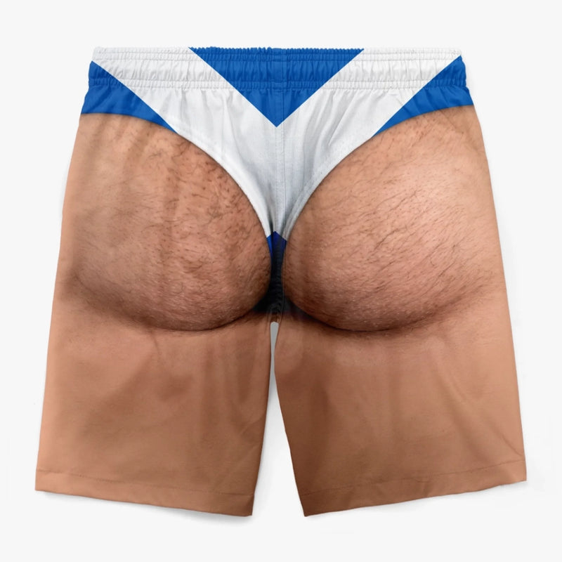 Personalized Funny Men Swim Trunks – Summer  Gift For Men – Living on Beach Time
