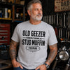 Personalized Unisex T-shirt, Hoodie – Funny Gifts For Husband, Dad, Grandpa – Old Geezer