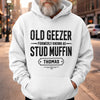 Personalized Unisex T-shirt, Hoodie – Funny Gifts For Husband, Dad, Grandpa – Old Geezer