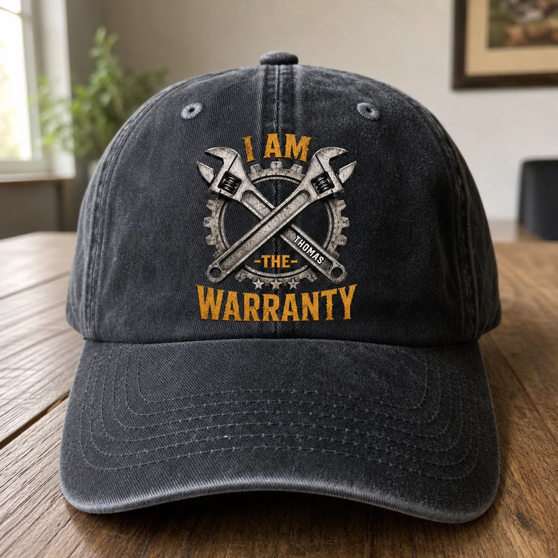 Personalized Cap - Gifts For Dad, Husband - The Warranty Man