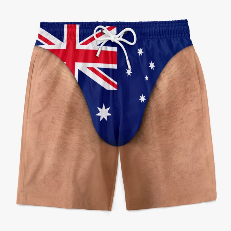 Personalized Funny Men Swim Trunks – Summer  Gift For Men – Vacation Looks Good on Me