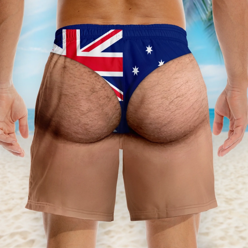 Personalized Funny Men Swim Trunks – Summer  Gift For Men – Vacation Looks Good on Me