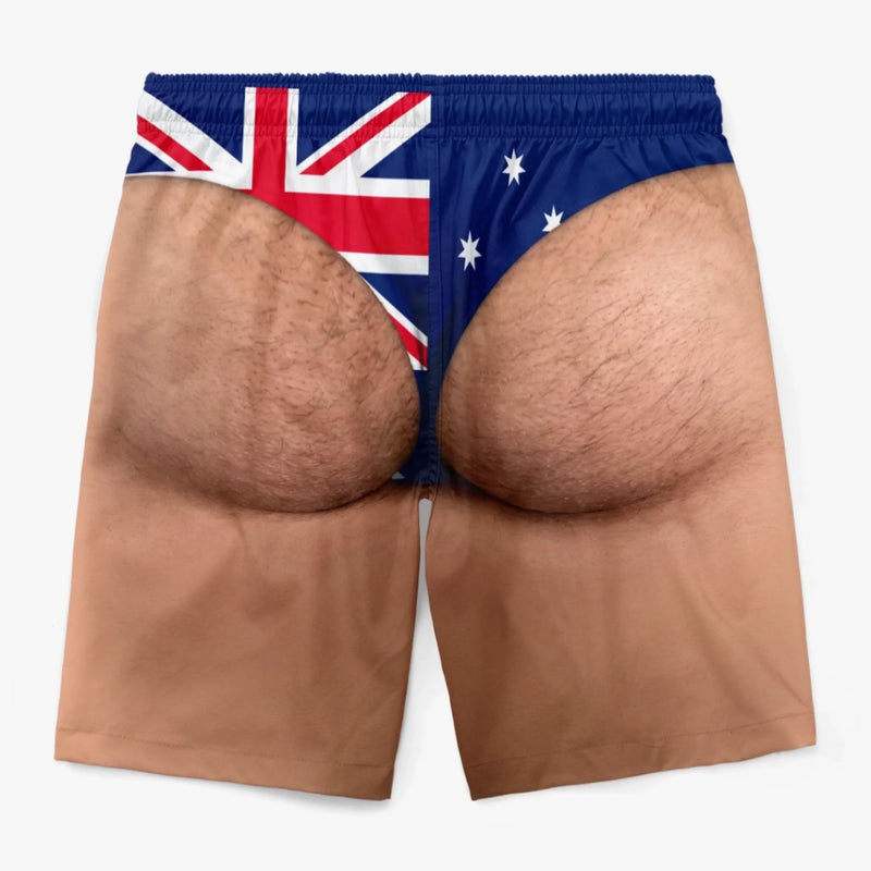 Personalized Funny Men Swim Trunks – Summer  Gift For Men – Vacation Looks Good on Me