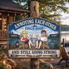 Personalized Wood Sign - Anniversary Summer Lake House Gift for Couple - Create Your Own Path