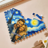 Personalized Photo Heart Shaped Building Brick Blocks - Anniversary Wedding Gifts For Couple - Still Side by Side
