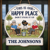 Personalized Wood Sign - Anniversary Summer Gift for Couple - Together Is Our Favorite Place