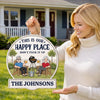 Personalized Wood Sign - Anniversary Summer Gift for Couple - Together Is Our Favorite Place