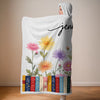Personalized Snuggle Blanket, Hoodie Blanket - Gift For Book Lovers - Book Lover, Always