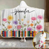 Personalized Snuggle Blanket, Hoodie Blanket - Gift For Book Lovers - Book Lover, Always
