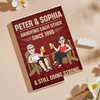 Personalized Building Brick Blocks - Anniversary Gift For Couple - Present In Our Hearts