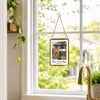 Personalized Photo Frame Ornament - Housewarming Christmas Gift for New Homeowners, Family, Couple - Family Begins At Home