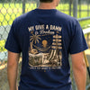 Personalized Unisex T-shirt - Gift For Dad, Grandpa, Family - My Give A Damn Is Broken