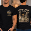 Personalized Unisex T-shirt - Gift For Dad, Grandpa, Family - My Give A Damn Is Broken