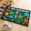 Personalized Home Decor Decorative Mat - Back To School Gift For Teachers - Mistakes Make Us Better