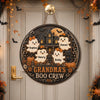 Personalized Wood Sign - Halloween Birthday Gift For Mom, Grandma - Witching Hour With My Boos