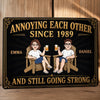 Personalized Home Decor Metal Sign – Anniversary Gift For Couple –  Still My Favorite
