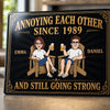Personalized Home Decor Metal Sign – Anniversary Gift For Couple –  Still My Favorite