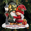 Personalized Acrylic Ornament – Christmas, Anniversary Gift For Couple – Our Story Continues