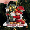 Personalized Acrylic Ornament – Christmas, Anniversary Gift For Couple – Our Story Continues