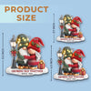 Personalized Acrylic Ornament – Christmas, Anniversary Gift For Couple – Our Story Continues