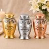 Personalized Photo Charm Keepsake Urn – Sympathy Gift For Family, Beloved Ones – Forever In My Heart