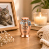 Personalized Photo Charm Keepsake Urn – Sympathy Gift For Family, Beloved Ones – Forever In My Heart