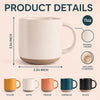 Personalized Pottery Mug - Gift For Sister, Bestie, Best Friend - I Wish We Lived Closer