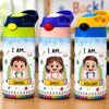 Personalized Kids Insulated Water Bottle – Back To School Gift For Kid – Shine Bright, Kiddo