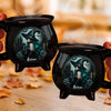 Personalized Cauldron Coffee Mug - Halloween Witchy Gift For Sister, Bestie, Best Friend - Mystic Witch Vibes