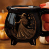 Personalized Cauldron Coffee Mug - Halloween Witchy Gift For Sister, Bestie, Best Friend - Midnight Magic