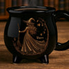 Personalized Cauldron Coffee Mug - Halloween Witchy Gift For Sister, Bestie, Best Friend - Midnight Magic