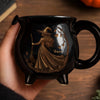 Personalized Cauldron Coffee Mug - Halloween Witchy Gift For Sister, Bestie, Best Friend - Midnight Magic