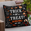 Personalized Pillow – Halloween Gift For Family - Candy First, Questions Later
