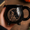 Personalized Cauldron Coffee Mug - Halloween Witchy Gift For Sister, Bestie, Best Friend - Moonlit Witch Magic