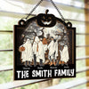 Personalized Window Hanging Suncatcher Ornament – Halloween Gift For Family – Spooky Together
