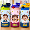 Personalized Kids Insulated Water Bottle – Back To School Gift For Kid – School Mode On