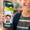 Personalized Kids Insulated Water Bottle – Back To School Gift For Kid – School Mode On