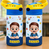 Personalized Kids Insulated Water Bottle – Back To School Gift For Kid – School Mode On
