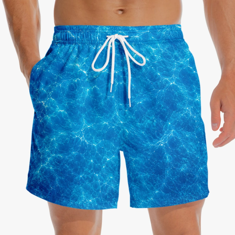 Personalized Funny Men Swim Trunks – Summer  Gift For Men – Bite Me If You Can