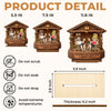 Personalized 2-Layered Wooden Plaque - Anniversary Gift For Couple - Chasing Sunshine