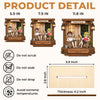 Personalized 2-Layered Wooden Plaque - Anniversary Gift For Couple - New Keys, New Memories